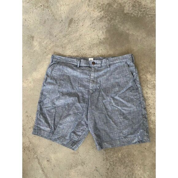 Gap Denim Shorts Essential Khaki 10” Short Blue Size 38 - Picture 1 of 9
